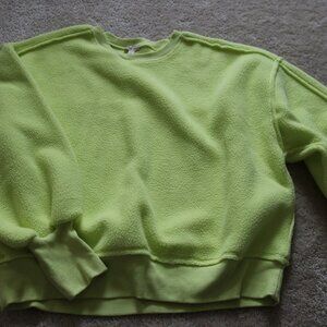 Pilcro Lime Green Sweatshirt! NWT